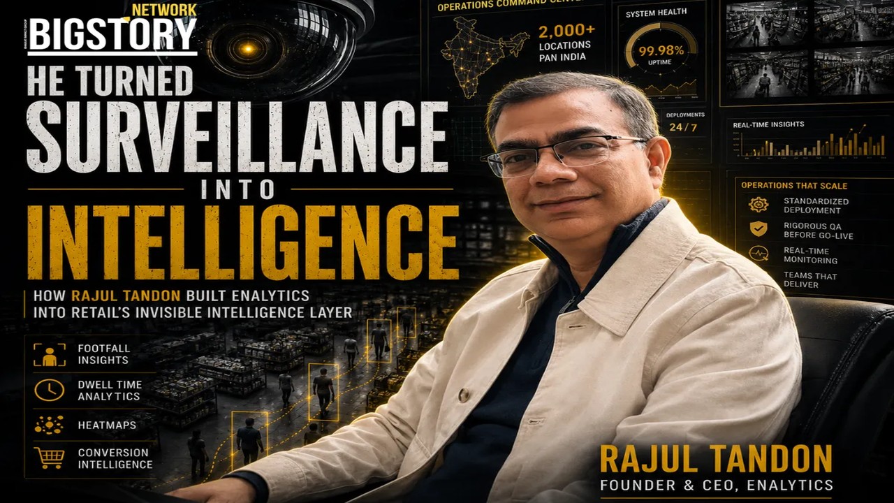 Rajul Tandon Built Enalytix by Asking One Question: Why Is 99% of India’s CCTV Footage Being Wasted?